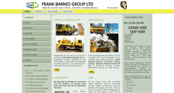 Desktop Screenshot of frank-barnes.co.uk